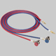 F002DG1458 - Mostly suitable for large commercial vehicles. The equipment supply includes red and blue service hoses with a length of 6 m.
