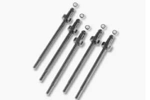Distance bolts for Mercedes-Benz and BMW for the multi-quick clamp. Set with 5 units for one clamp