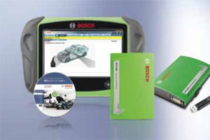 valise diagnostic auto ECU avec logiciel DCU100 BOSCH 0684400460
