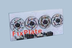 FixPlate world kit (4 FixPlates, 10 Studs/25 heads /1 Wall board)